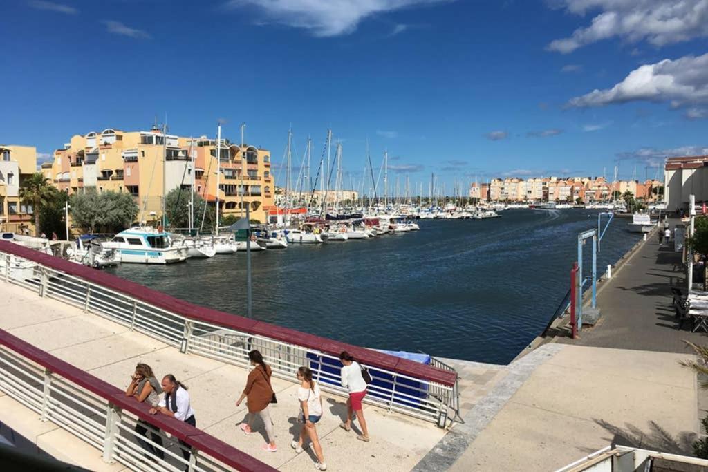 Location Gruissan, Studio, piscine, parking privé Exterior foto