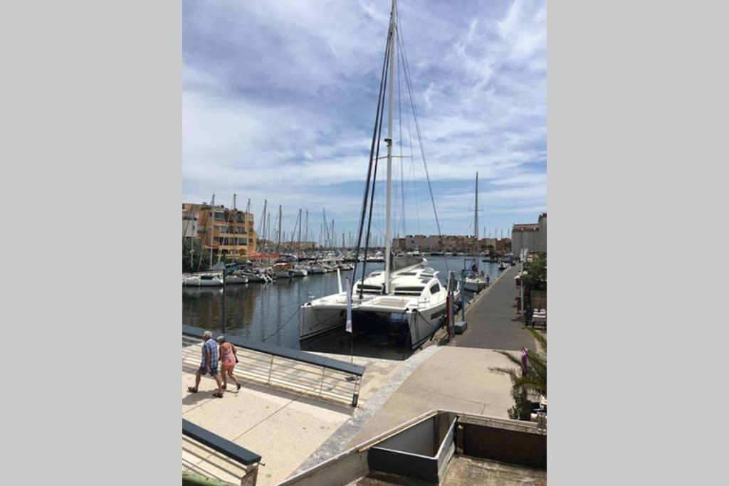 Location Gruissan, Studio, piscine, parking privé Exterior foto